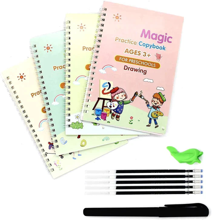 MAGIC BOOK FOR KIDS (Pack Of 4)