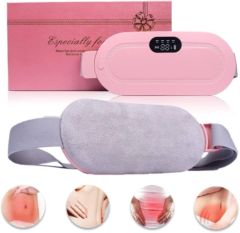 Rechargeable Heat Therapy Belt for Period Cramps & Back Pain