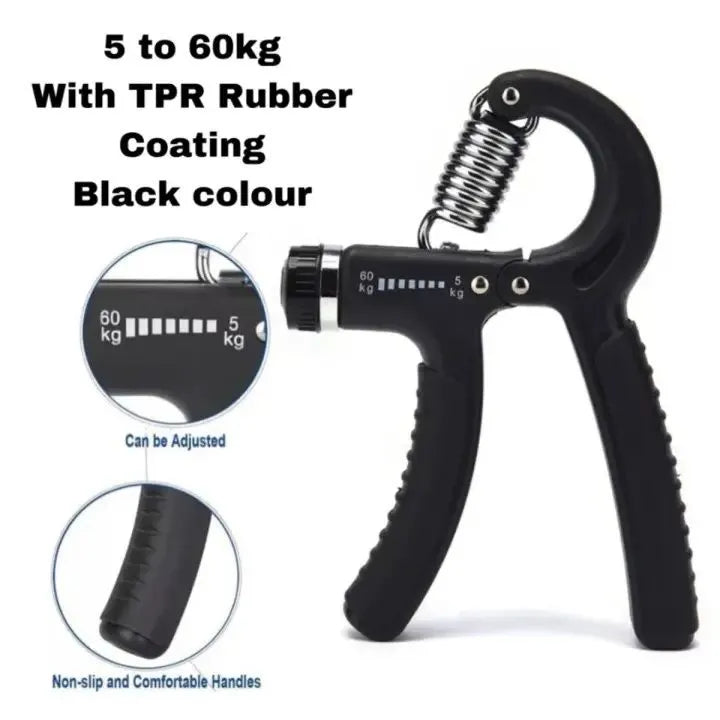 Adjustable Hand Gripper with Counter| 10–60KG Grip Strength Trainer