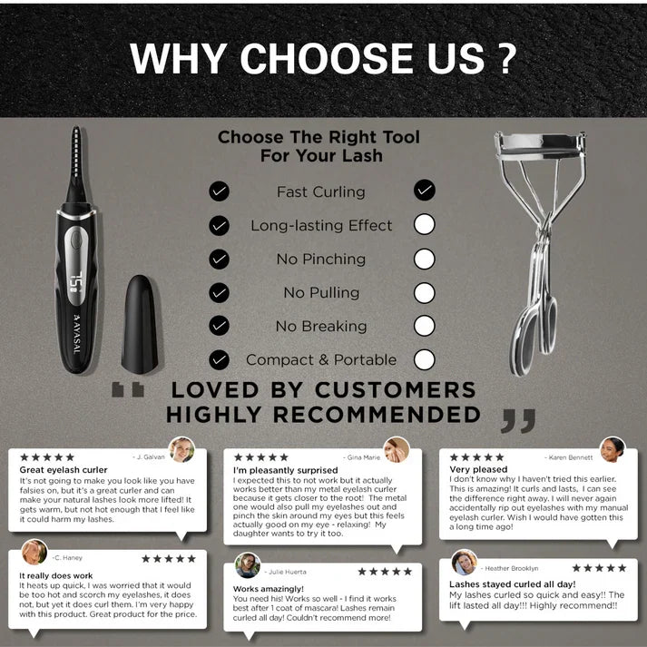 ELECTRIC EYELASH CURLER