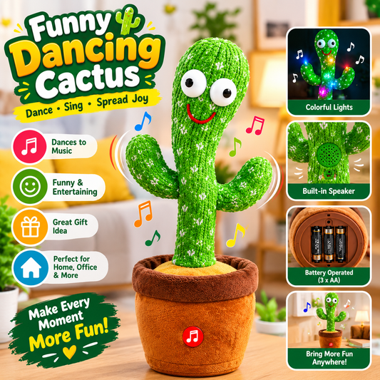 Funny Dancing Cactus –