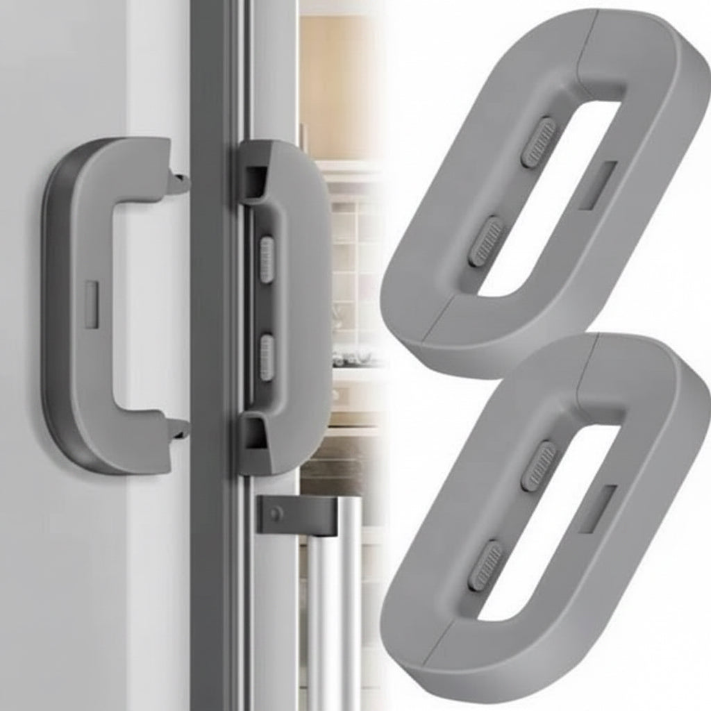 Refrigerator Child Safety Lock – Strong Adhesive Fridge Lock